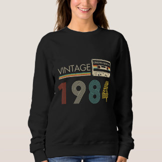 Vintage 1984 Cassette Sweatshirt