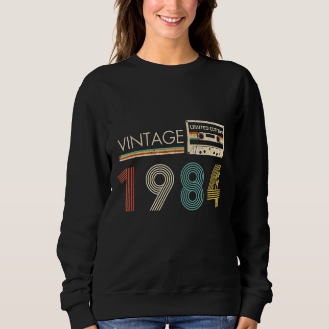 Vintage 1984  Cassette Sweatshirt (Front)
