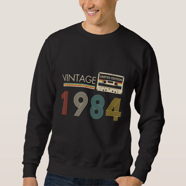 Vintage 1984  Cassette Sweatshirt (Front)