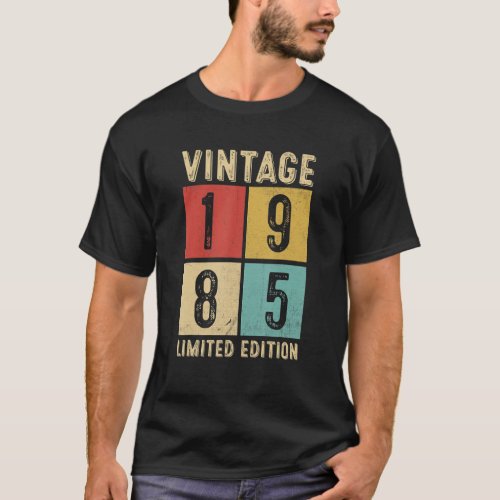 Vintage 1985  Made In 1985 38th Birthday  1 T_Shirt