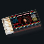 Vintage 1986 Retro Stripe Colorful 40th Birthday  Matchboxes<br><div class="desc">Vintage 1986 Retro 40th Birthday Matchbox Favors Light up the celebration with these Vintage 1986 Retro 40th Birthday Matches. Featuring bold retro stripes and classic 80s-inspired typography, these matchboxes make unique party favors for milestone birthday celebrations. Perfect for candle lighting, party favors, or bar accessories, they add a fun nostalgic...</div>