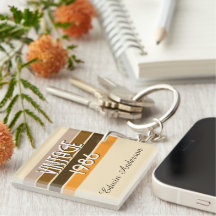 Vintage 1986 Retro Stripes Brown Tan Vintage Name