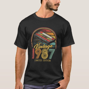 Vintage 1987 Retro Cassette 1987 39th Birthday 39 T-Shirt