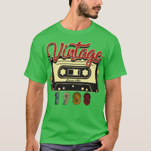 Vintage 1988 Greatest Hits Cassette Tape T-Shirt