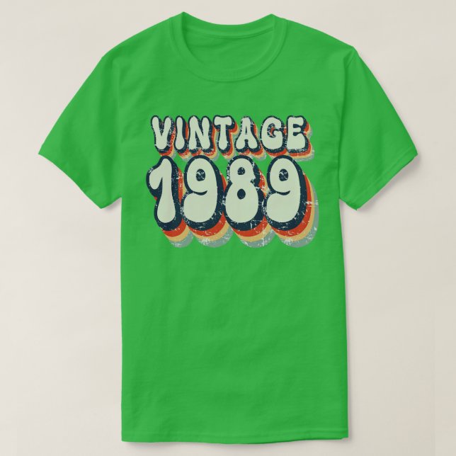 Vintage 1989 2 T-Shirt (Design Front)