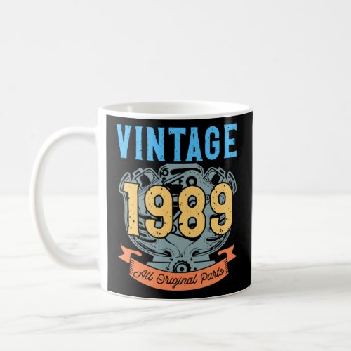 Vintage 1989 All Original Parts  Coffee Mug