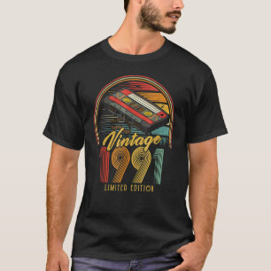 Vintage 1991 Retro Cassette 1991 31st Birthday 31 T-Shirt