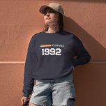 Vintage 1992 21th birthday ,30th Birthday party  Sweatshirt<br><div class="desc">Vintage 1992 21th birthday , 30th Birthday party sweatshirt,  cute vintage birthday party sweatshirts,  person alized it by adding your birthday year perfect gift for friends and family birthday or christmas hollowen,  valentine's day.</div>