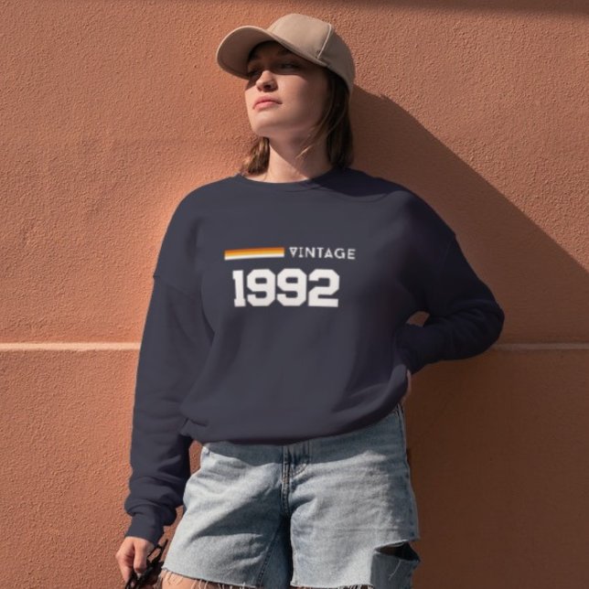 Vintage 1992 21th birthday ,30th Birthday party  Sweatshirt (Creator Uploaded)