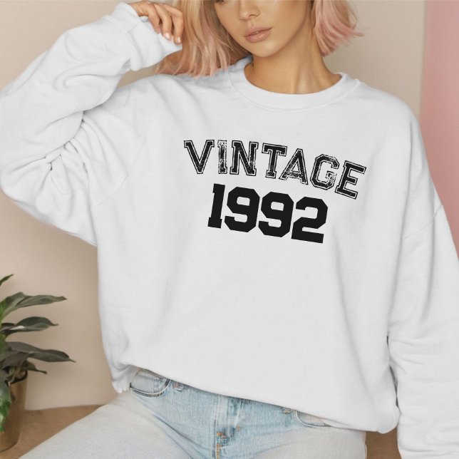 Vintage 1992 32th birthday ,30th Birthday party  Sweatshirt (Creator Uploaded)