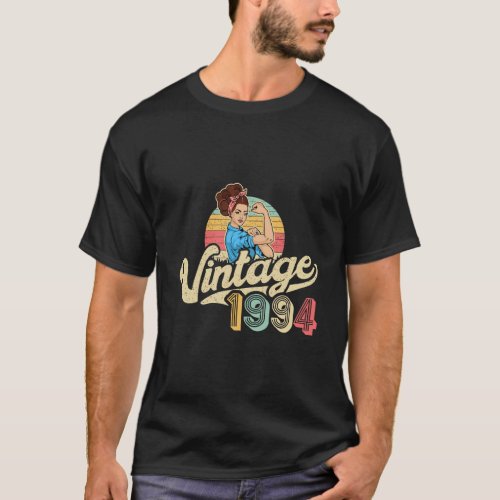 Vintage 1994 26 Years Old Gift 26Th Birthday T_Shirt