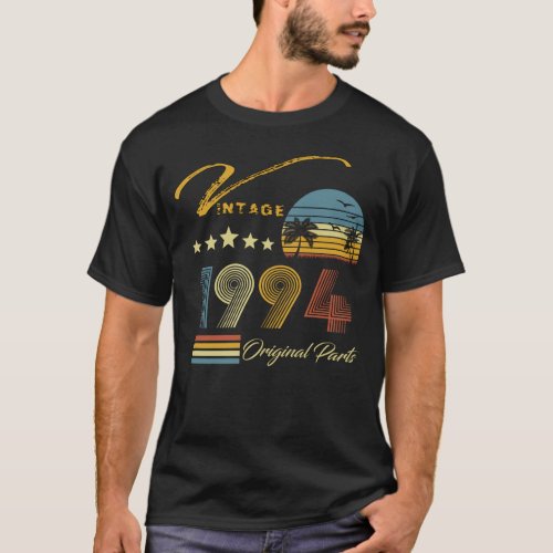 Vintage 1994 _ 27th Birthday 27 years old T_Shirt