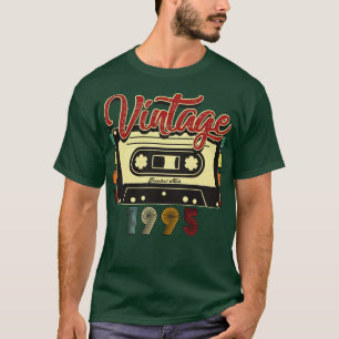 Vintage 1995 Greatest Hits Cassette Tape T-Shirt