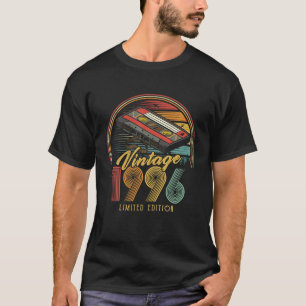 Vintage 1996 Retro Cassette 1996 30th Birthday 30 T-Shirt