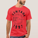 Vintage 1997 Birthday Limited Edition Guitar Music T-Shirt<br><div class="desc">Vintage 1997 Birthday Limited Edition Guitar Music Notes1391 .</div>