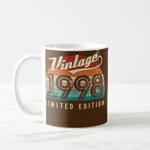 Vintage 1998 Limited Edition 24 Years Old 24th Coffee Mug