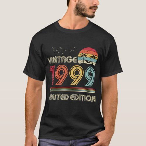 Vintage 1999 Limited Edition 25th Birthday T_Shirt