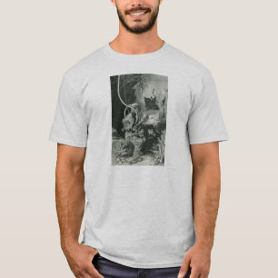 Vintage 19th Century Biologist Diver T-Shirt