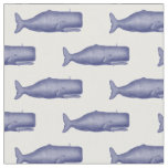 Vintage 19th Century Whale Drawing N Fabric