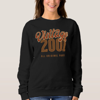 Vintage 2001 All Original Parts For Men & Women Bi Sweatshirt
