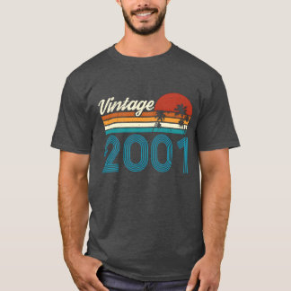 Vintage 2001 Vintage Birthday Retro Vintage gift T-Shirt