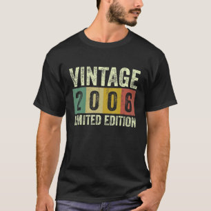 Vintage 2006 16 Years Old 16th Birthday T-Shirt
