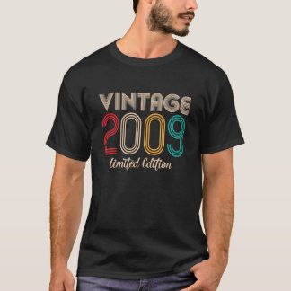 Vintage 2009 Limited Edition 13th Birthday 13 T-Shirt