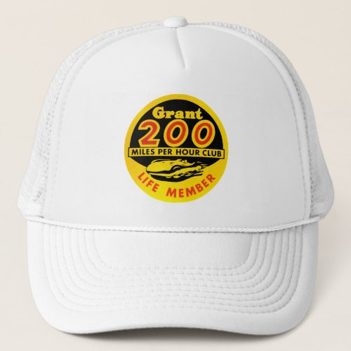 Vintage 200 MPH Club Logo Hat