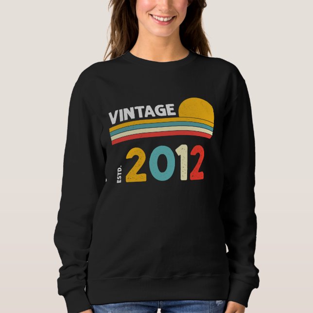 Vintage 2012 sweatshirt (Front)