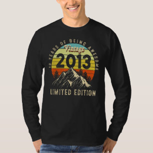 Vintage 2013 10th Birthday 10 Years Old T-Shirt