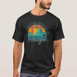 Vintage 2019 4th Birthday 4 Years Old 2 T-Shirt