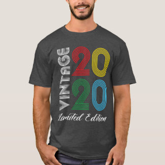 Vintage 2020 Vintage Birthday Retro Vintage vintag T-Shirt