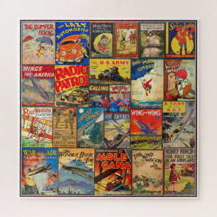 VINTAGE 20th CENTURY BOOK COLLECTION Jigsaw Puzzle