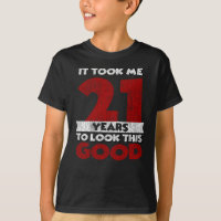 Vintage 21 Years Old Funny 21st Birthday Gift