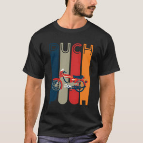 Vintage 2 Stroke Puch Magnum Moped Cafe Racer T-Shirt