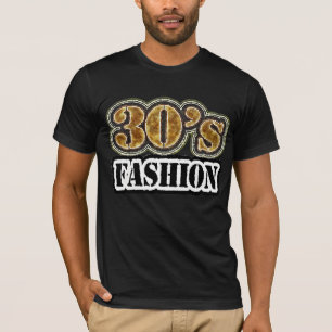 Vintage 30's Fashion - T-Shirt
