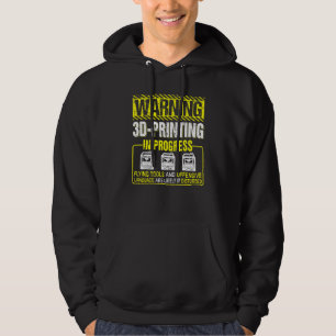 Vintage 3d Printing For Nerds And Geeks 3d Printe Hoodie