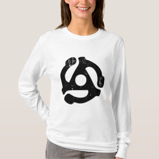 Vintage 45 Recording adapter Gift 60s & 70s Music T-Shirt