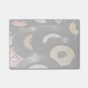 Vintage 45rpm Records Post-it Notes
