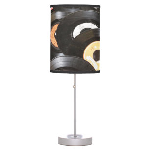 Vintage 45rpm Records Table Lamp