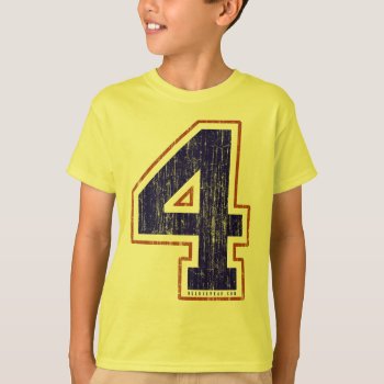 Vintage #4 (for All Apparel) T-shirt by DeluxeWear at Zazzle