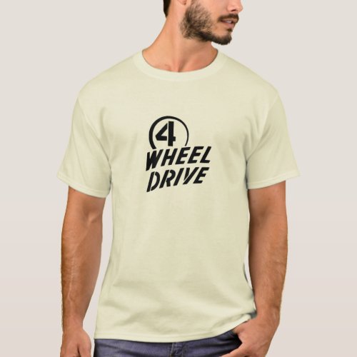Vintage 4 Wheel drive T_shirt