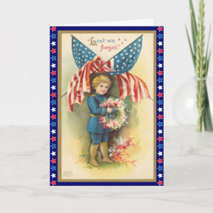 Vintage 4th of July Card