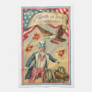 July 4th Kitchen & Hand Towels | Zazzle