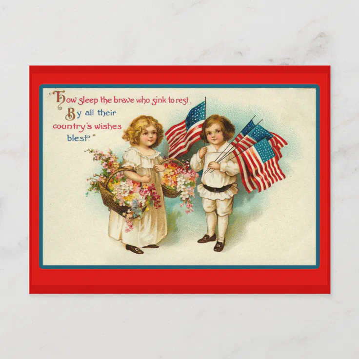 victorian july 4th clipart