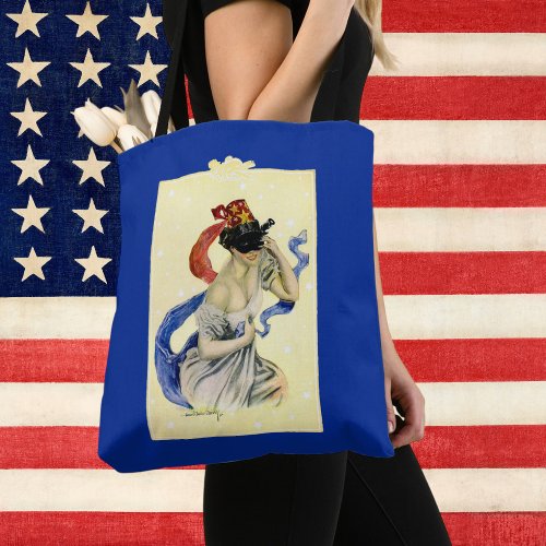 Vintage 4th of July Patriotic Masquerade Party Tote Bag