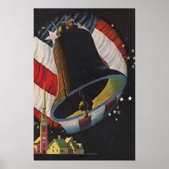 Vintage 4th Of July Poster by archemedes at Zazzle