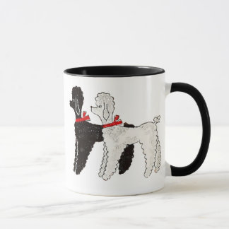 Vintage 50's Poodle Mug