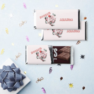 Vintage 50s Retro Children Birthday Party Hershey Bar Favors