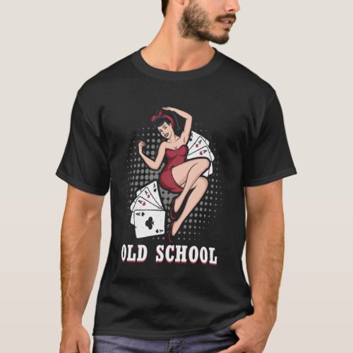 Vintage 50s Rock N Roll  Old School T_Shirt